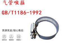 点击查看详细信息<br>标题：喉箍 喉卡 GB-T1186-1992 气管喉箍 阅读次数：167