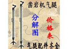 点击查看详细信息<br>标题：气腿式凿岩机气腿分解图 气腿配件 支腿配件 FT160系列气腿配 阅读次数：212
